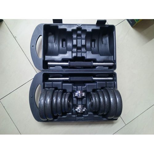 20KG ADJUSTABLE CAST IRON DUMBELL SET