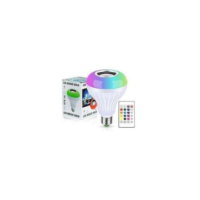 Bluetooth Music LED Bulb Multi Color Speaker