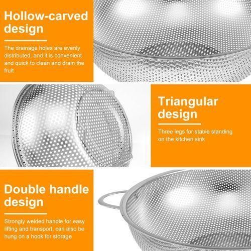 Pureliving Stainless Sieve Set