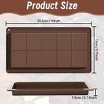 2 Pcs Chocolate Bar Mold