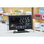 LED Color Screen Alarm Clock with Temperature, Humidity &amp; Calendar