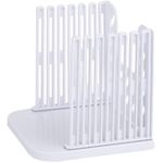 Adjustable Bread Slicer &amp; Cutting Guide for Homemade Bread - Foldable Plastic Kitchen Baking Tool