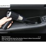 Mini Vacuum Cleaner &amp; Air Blower, Handheld, Portable, Wireless, USB Rechargeable for Car, Office &amp; Home Use