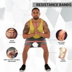 Buttocks training, yoga ring resistance band (3 sets, 3 resistances)