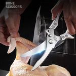 Stainless steel kitchen s cissors, multi-purpose poultry s cissors, chicken bone s cissors
