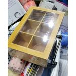Classic Tea Bag Storage Teabag Organizer With Cover