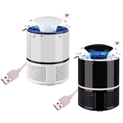 LED USB Powered Electric Mosquito Killer Lamp-White