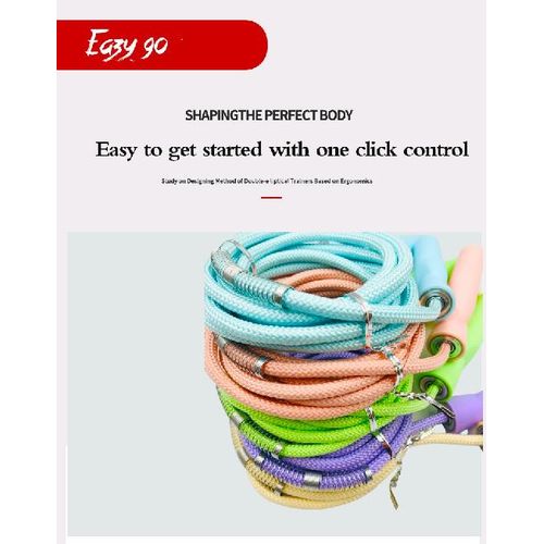 YWZX Professional Training Weighted Jump Rope for Fitness &amp; Exercise（ colors will be shipped randomly）