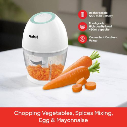 Sanford Food Chopper Rechargeable SF6814FP (2YR WRTY)