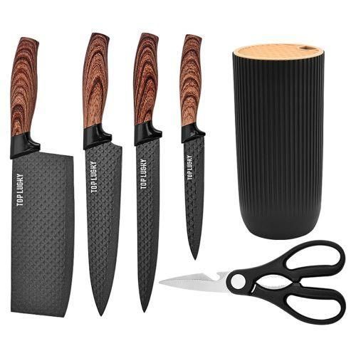 6-piece Professional Chef's Rust-proof Kitchen Kn-ife S-et
