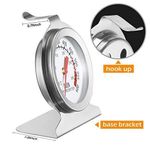 Large Dial Oven Thermometer 100-600°F/50-300°C, for Gas &amp; Electric Ovens, Baking, Grilling, Smoking