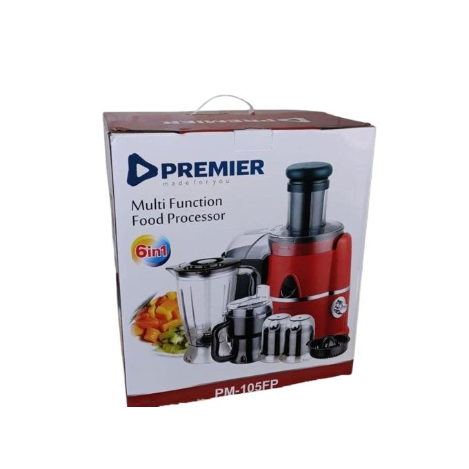Premier Multi-Function Food Processor – Model PM-105FP (6-in-1)