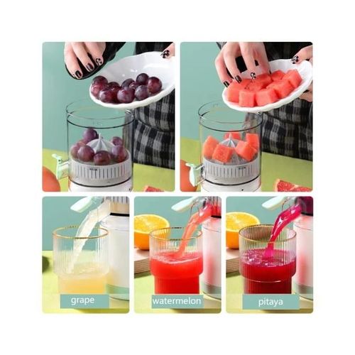 USB Portable Rechargeable Electric Citrus Fruit Juicer
