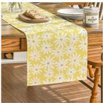 188*33cm floral print rectangular tablecloth suitable for family dining