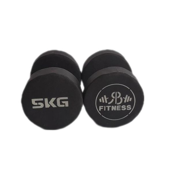 5kg dumbbells ( rubber coated)