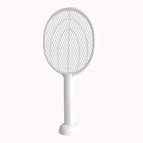 2-in-1 Electric Mosquito Swatter &amp; Lamp – Rechargeable Insect Repellent with Triple Safety Mesh, LED Indicator, Anti-Shock Design for Night Use