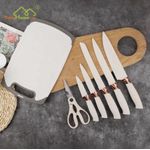 19 Pieces Household Kitchen Multi-function Silicone Set - White