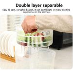 Large detachable hand-cranked fruit dehydrator