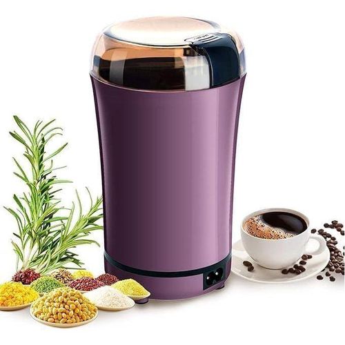 Hot Sale Electric Coffee Grinder Coffee Bean Blade Grinder, Stainless Steel Blades Coffee Grinder, Electric Coffee Beans Grinder Small For Coffee Beans, Herbs, Nuts, Spices, Grain Mill ,Multicolor