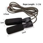 KipFit Black Light Skipping Rope For Fitness &amp; Workout