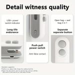 Mini USB Rechargeable 2-in-1 Heat Bag Sealer And Cutter
