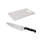 Chopping Board + 8 Inches Kitchen Knife + FREE Peeler