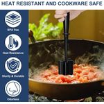 Multifunctional Meat &amp; Potato Masher, Ground Beef Smasher, Heat-Resistant Kitchen Tool