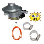 IPCONE Cooker 2 Burner - Glass Top With 13kg Regulator, Pipe And Tightener