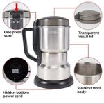 200W High Power Electric Coffee Grinder Kitchen Cereal Nuts Beans Spices Grains Grinder Machine Multifunctional Home Coffee Grinder