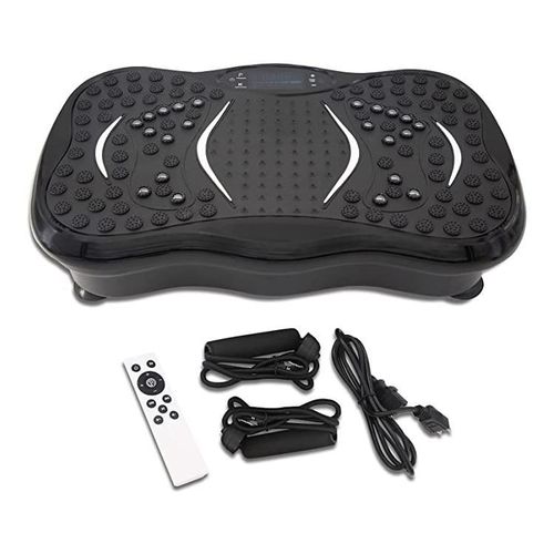 Vibration Plate Exercise Machine – Whole Body Fitness Platform for Weight Loss, Recovery &amp; Circulation,Home Workout Trainer with LED Display &amp; Remote -150kg