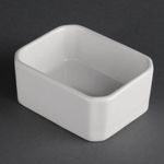 Porcelain Hotelware Sugar Sachet Holder/Tea Bag Holder