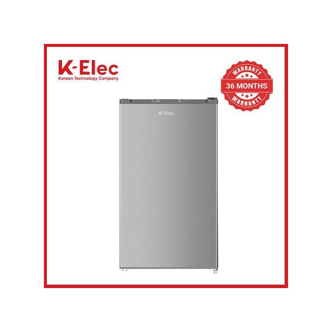 K-Elec Single door 90L Refrigerator Model KR14-SDC-KSC (36Months Warranty) + Free Fridge Guard