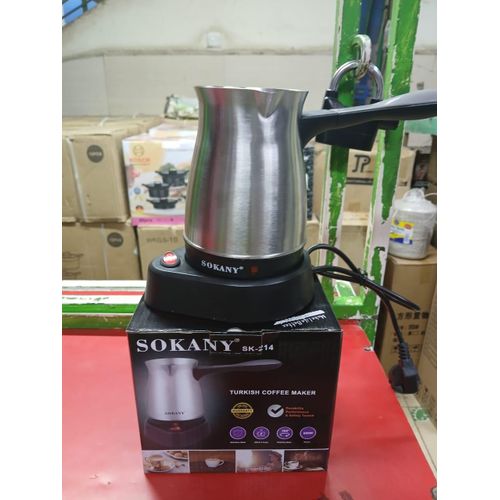 Sokany Turkish Coffee Maker Stainless Steel 5 Cups
