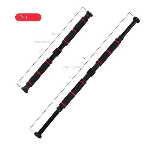 Adjustable Steel Door Horizontal Chin Pull Up Bars Gym Workout Training Sport Fitness Equipments Bar, 60-100cm Professional door Wall Mounted Indoor Doorway Weight Loss gymnastics