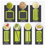 16 in 1 Multifunctional Vegetable Cutter Vegetable Chopper Mandoline Slicer Vegetable Slicer Grater Set