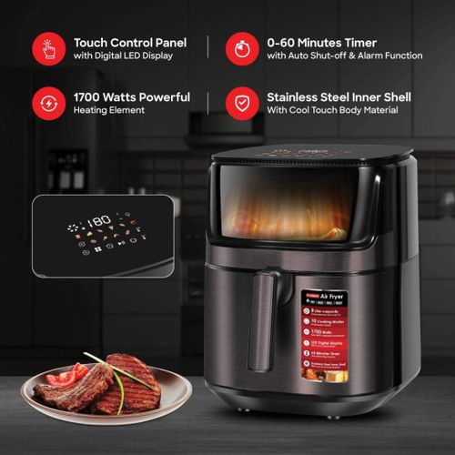 Sanford Air Fryer Digital 8L 1700W SF2458AF (2YR WRTY)