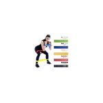 Resistance Bands Loop Exercise Bands Set with 5 Different Resistance Levels Elastic Bands for Training,Yoga, Set of 5 Pcs