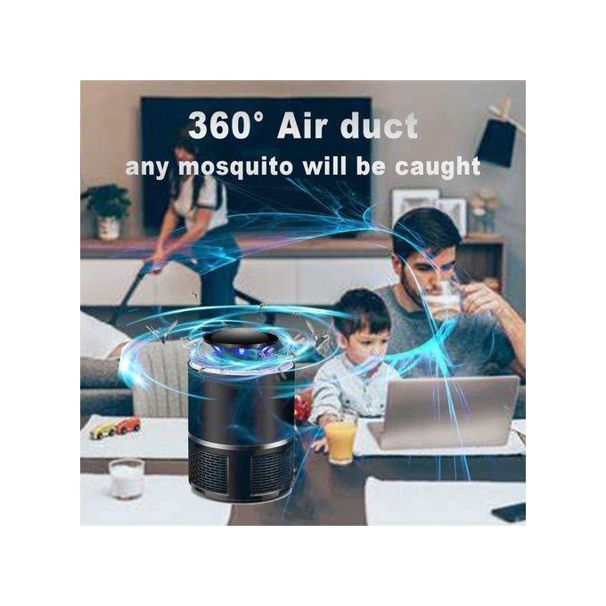 Electric Mosquito Killer With 360 Degrees LED Trap Lamp