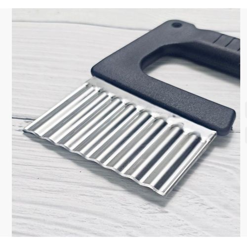 French Fries Cutter Potato and vegetable Slicer Wavy Edged