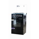 Vision Plus 3 Gas + 1 Electric Plate 50X50 Standing Cooker with Gas Oven, Black- (2 YRs WRTY)