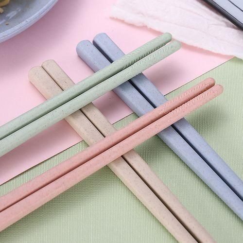 SXCHEN 4 Pairs Practical Home Travel Chopsticks