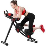 LASA LASA Foldable Fitness Ab Trainer – Abdominal Crunch Machine, Home Gym Equipment for Core Strength &amp; Belly Fat Workout