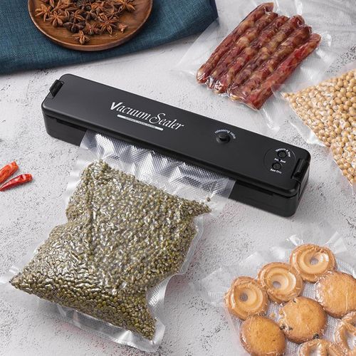 Vacuum sealer, automatic sealer, food preservation machine, biscuit heat sealer