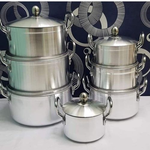 TC 17 Pieces Heavy Aluminium Cooking Pot Sufuria Set