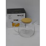 Glass Teapot Kettle 1ltr