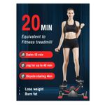 V Shape Fitness Stepper Exercising Machine With Resistant Band