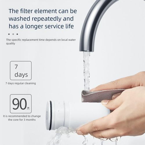 Universal Ceramic Composite Filter Cartridge for Kitchen Faucet Water Purifier – Activated Carbon – 1 Pcs