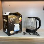 Large Capacity Electric Water Kettle Household Hot Water Boiler with Automatic Shut Off Convenient Detachable Base for Tea Kitchen Kettle UK Plug