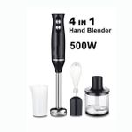 TodyJeyHo Manual Mixer, Milkshake Mixer, Meat Grinder, and Four In One Household Handheld Juicer