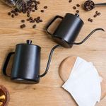 Long Narrow Spout Goose Neck Kettle Hand Drip Kettle Pour Over Coffee Tea Pot Kitchen Accessory 600ml